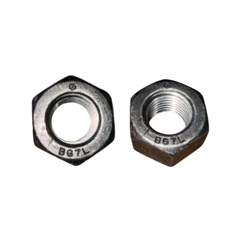 ASTM A194 7L heavy hex nut low temperature alloy steel fastener