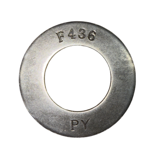 ASTM F436 flat washer plain finish hardened structural washer